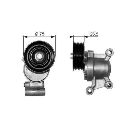 Intinzator curea distributie Gates T38357