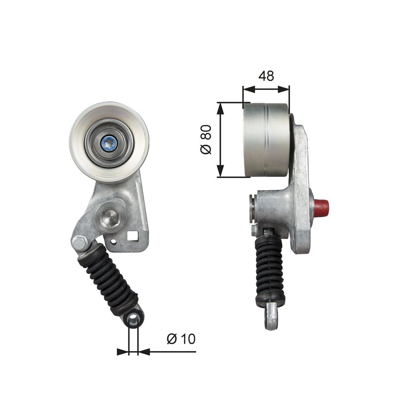 INTINZATOR CUREA DISTRIBUTIE GATES T38705 - Compatibil cu MERCEDES-BENZ