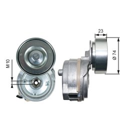 Intinzator curea distributie Gates T38719