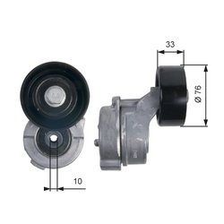 Intinzator curea distributie Gates T39134