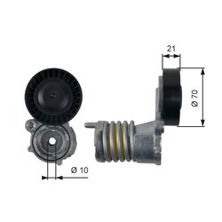 Intinzator curea distributie Gates T39157