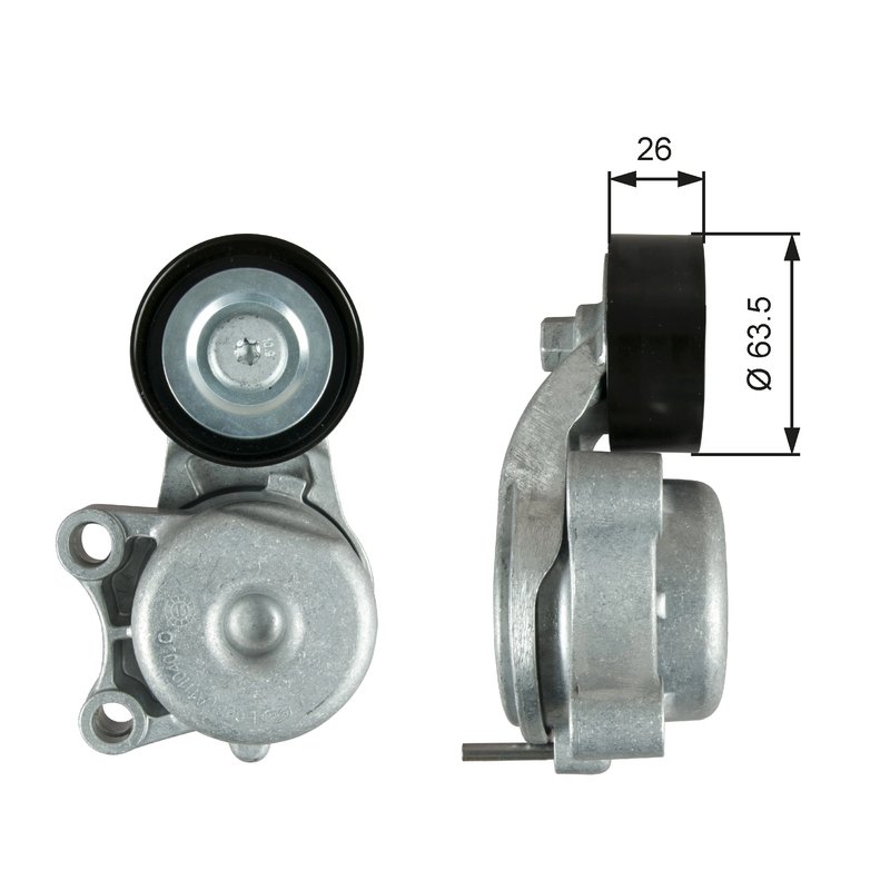 INTINZATOR CUREA DISTRIBUTIE GATES T39343 - Compatibil cu CHRYSLER, JEEP