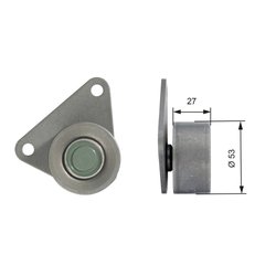 ROLA GHIDARE CUREA DISTRIBUTIE GATES T42097 - Compatibil cu FORD, RENAULT, VOLVO, VOLVO ASIA