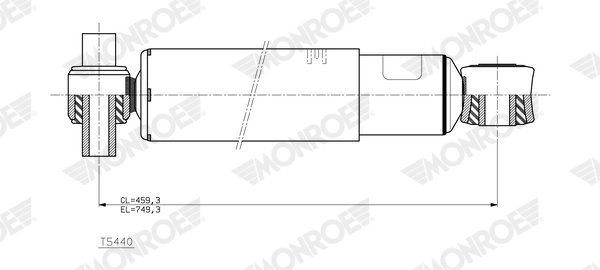 Amortizor Monroe T5440