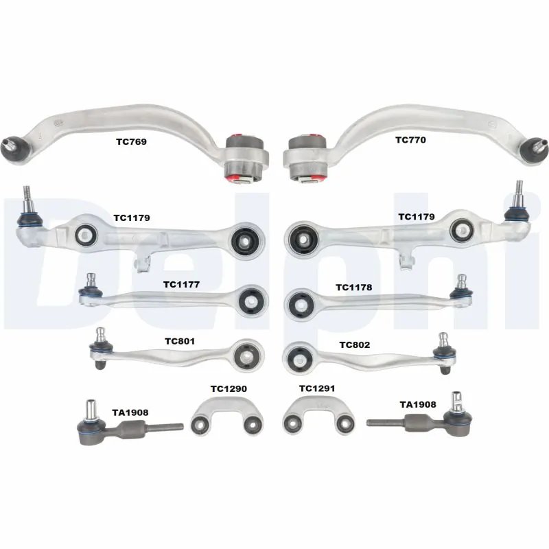 SET REPARATIE BARA STABILIZATOARE DELPHI TC1500KIT - Compatibil cu AUDI
