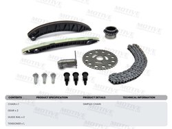 SET DISTRIBUTIE LANT MOTIVE TCK100 - Compatibil cu NISSAN, OPEL, RENAULT, VAUXHALL