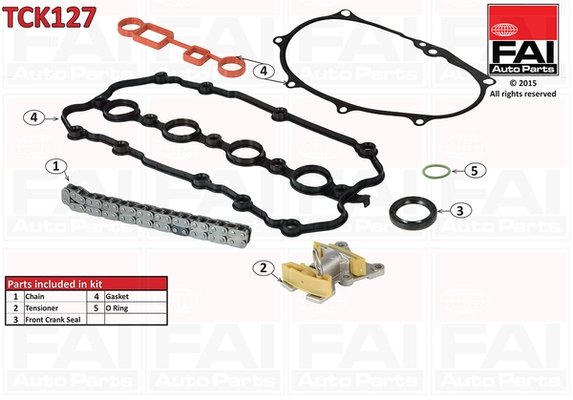 Set distributie lant FAI AutoParts TCK127