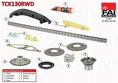 SET DISTRIBUTIE LANT FAI AUTOPARTS TCK130RWD - Compatibil cu FORD, FORD AUSTRALIA, LAND ROVER, MAZDA
