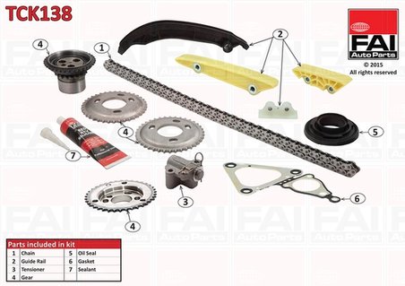 Set distributie lant FAI AutoParts TCK138