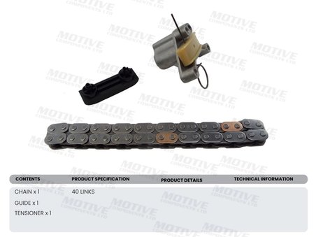 SET DISTRIBUTIE LANT MOTIVE TCK205 - Compatibil cu CITROEN, FIAT, FORD, LANCIA, PEUGEOT, SUZUKI, VOLVO