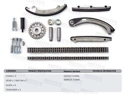 SET DISTRIBUTIE LANT MOTIVE TCK209 - Compatibil cu OPEL, SAAB, VAUXHALL