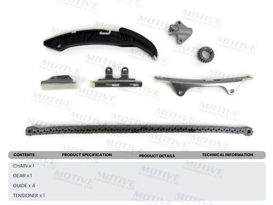SET DISTRIBUTIE LANT MOTIVE TCK216 - Compatibil cu HYUNDAI