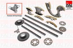 SET DISTRIBUTIE LANT FAI AUTOPARTS TCK220NG - Compatibil cu AUDI, VW