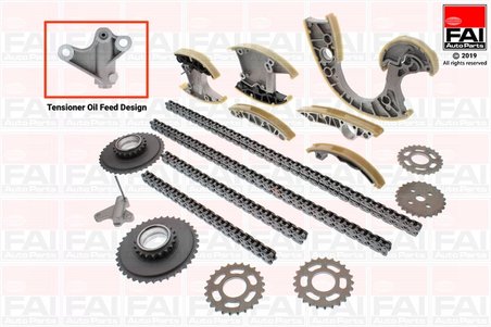 SET DISTRIBUTIE LANT FAI AUTOPARTS TCK220NG - Compatibil cu AUDI, VW
