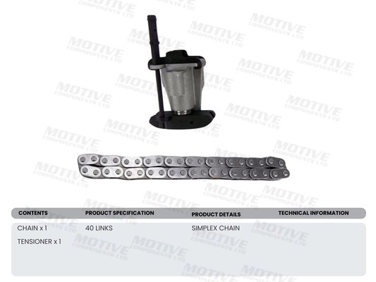 SET DISTRIBUTIE LANT MOTIVE TCK226 - Compatibil cu CITROEN, FIAT, FORD, LANCIA, LAND ROVER, OPEL, PEUGEOT, VAUXHALL
