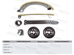 SET DISTRIBUTIE LANT MOTIVE TCK241 - Compatibil cu NISSAN, OPEL, SUZUKI, VAUXHALL