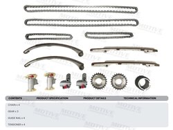 SET DISTRIBUTIE LANT MOTIVE TCK252 - Compatibil cu DAIMLER, JAGUAR
