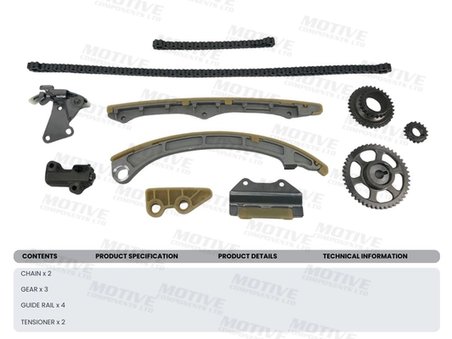 SET DISTRIBUTIE LANT MOTIVE TCK309 - Compatibil cu HONDA