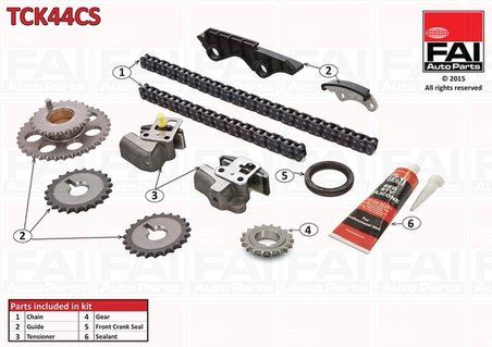 Set distributie lant FAI AutoParts TCK44CS