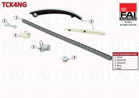 SET DISTRIBUTIE LANT FAI AUTOPARTS TCK4NG - Compatibil cu OPEL, SUZUKI, VAUXHALL