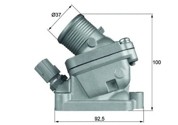 TERMOSTAT LICHID RACIRE MAHLE TH 36 90D - Compatibil cu VOLVO