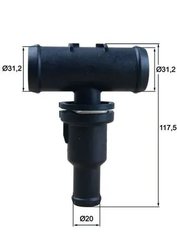 TERMOSTAT LICHID RACIRE MAHLE TH 53 75 - Compatibil cu AUDI, VW