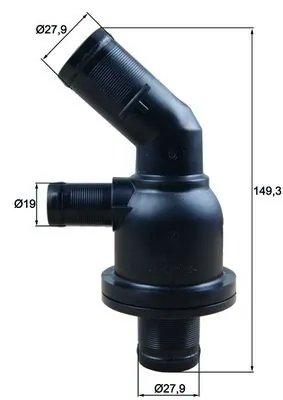TERMOSTAT LICHID RACIRE MAHLE TH 55 87 - Compatibil cu RENAULT, SMART