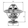 TERMOSTAT LICHID RACIRE GATES TH10981G1 - Compatibil cu ALFA ROMEO, CARBODIES, DAIMLER, FIAT, FORD, JAGUAR, LANCIA, LOTUS, MAZDA