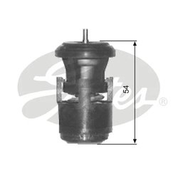TERMOSTAT LICHID RACIRE GATES TH14787G1 - Compatibil cu AUDI, SEAT, SKODA, VW
