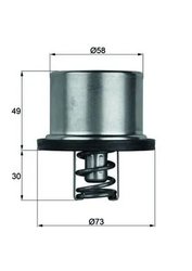 TERMOSTAT LICHID RACIRE MAHLE THD 1 79 - Compatibil cu BMW