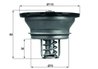 Termostat lichid racire MAHLE THD 3 82