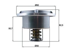 TERMOSTAT LICHID RACIRE MAHLE THD 6 75 - Compatibil cu VOLVO