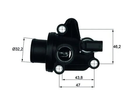 TERMOSTAT LICHID RACIRE MAHLE TI 12 87 - Compatibil cu MERCEDES-BENZ