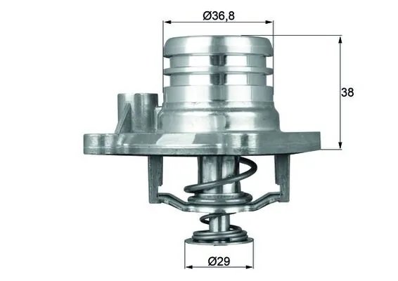 Termostat lichid racire MAHLE TI 13 92