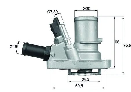 Termostat lichid racire MAHLE TI 144 88