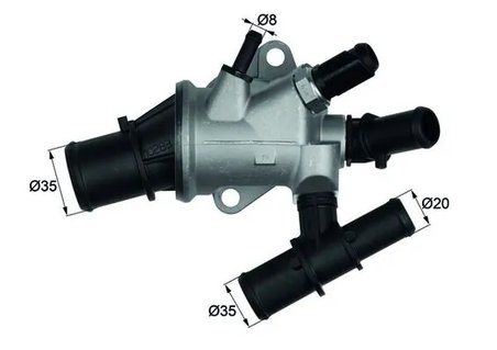 TERMOSTAT LICHID RACIRE MAHLE TI 170 88 - Compatibil cu FIAT