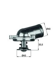 TERMOSTAT LICHID RACIRE MAHLE TI 22 87 - Compatibil cu DAEWOO, MERCEDES-BENZ, SSANGYONG