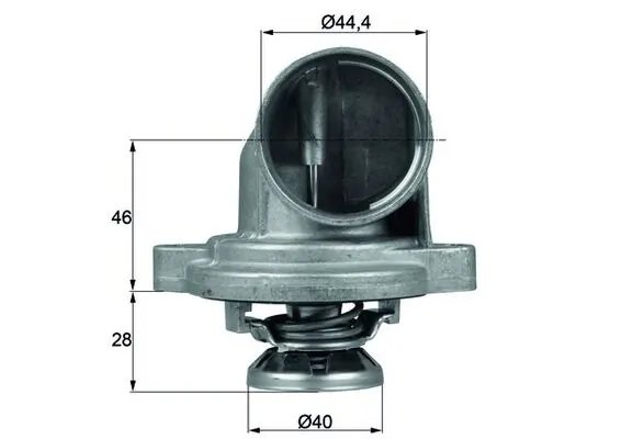 Termostat lichid racire MAHLE TI 23 80