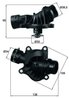 Termostat lichid racire MAHLE TI 234 88