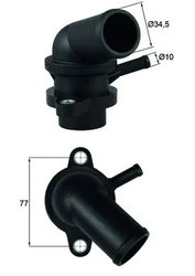 Termostat lichid racire MAHLE TI 240 87D