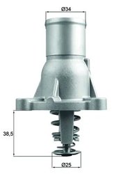 TERMOSTAT LICHID RACIRE MAHLE TI 260 92 - Compatibil cu FIAT, OPEL, SAAB, VAUXHALL