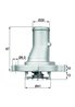 Termostat lichid racire MAHLE TI 68 87D