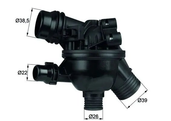 TERMOSTAT LICHID RACIRE MAHLE TM 19 102 - Compatibil cu BMW