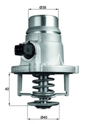 Termostat lichid racire MAHLE TM 27 101