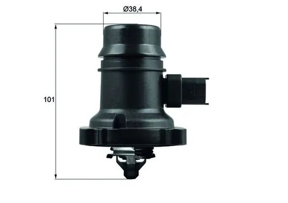 Termostat lichid racire MAHLE TM 37 103