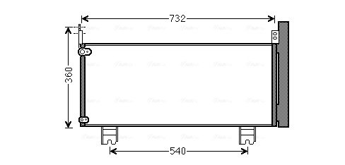 Radiator climatizare Ava Quality Cooling TO5660D