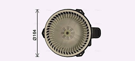Ventilator habitaclu Ava Quality Cooling TO8751