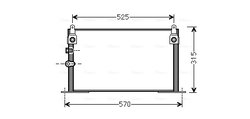 Radiator climatizare Ava Quality Cooling TOA5585