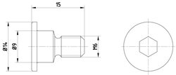Surub, disc frana Textar TPM0001
