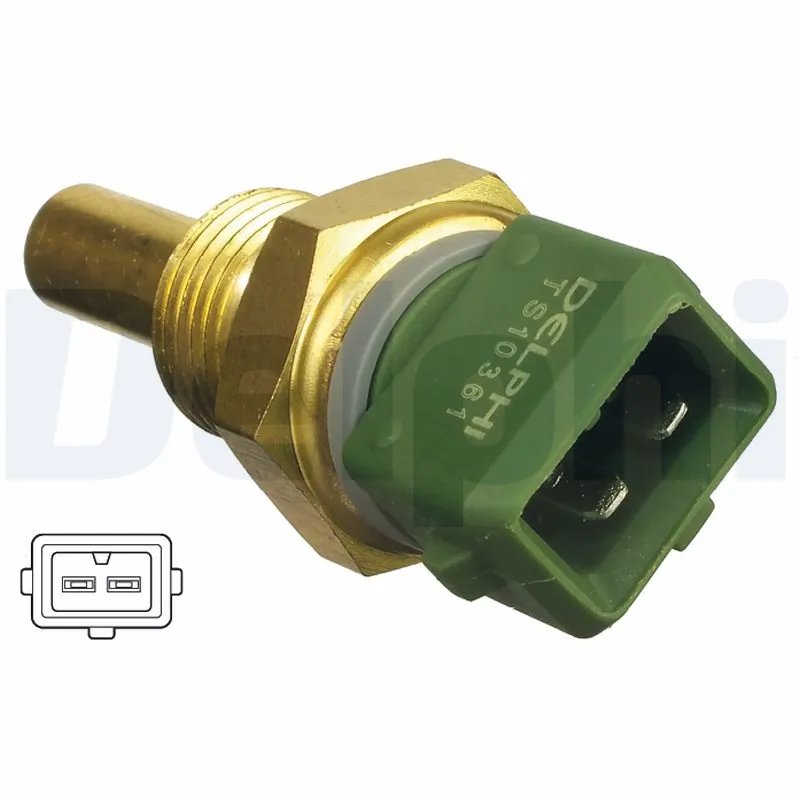 SENZOR TEMPERATURA LICHID RACIRE DELPHI TS10361 - Compatibil cu CITROEN, FIAT, LANCIA, PEUGEOT